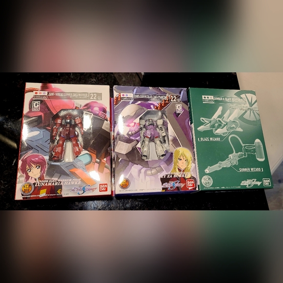 NWOT - Gundam SEED Destiny HCM Pro 1/200 Scale 3-Box Collectible Z.A.K.U. Set - Picture 11 of 15